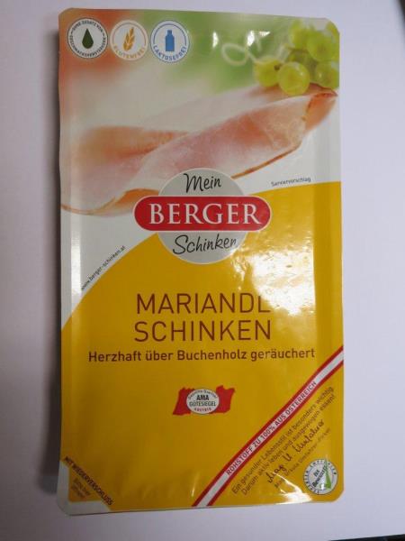 Berger Selská šunka - Mariandl schinken