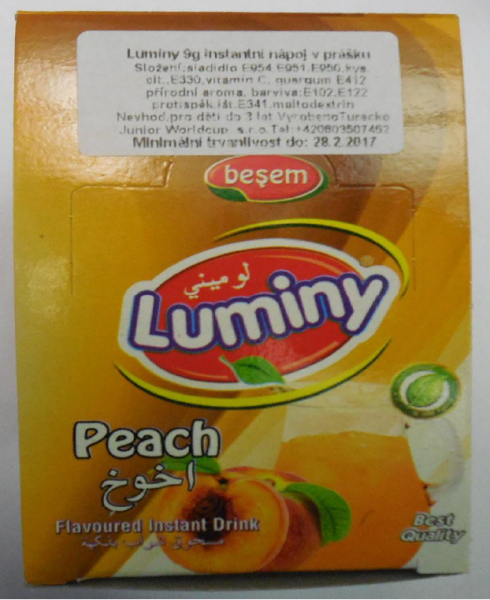 Luminy 9g Instantní nápoj v prášku - Peach