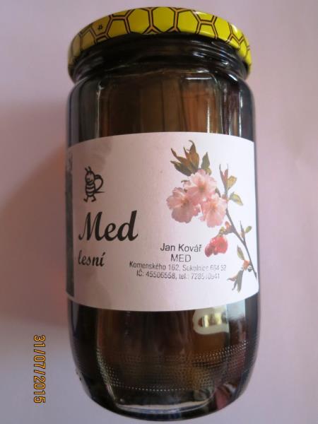 Med lesní