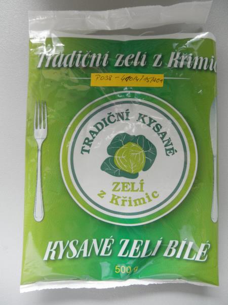 kysané zelí balené