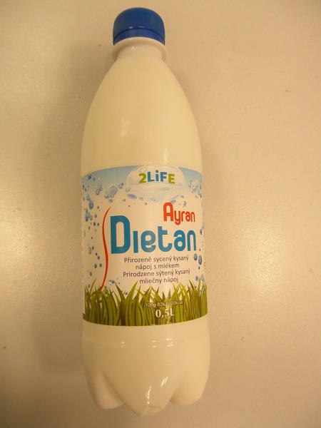 DIETAN AYRAN, kysaný mléčný nápoj