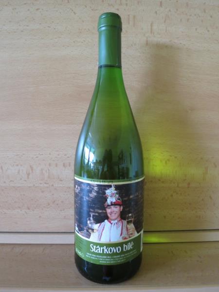 Stárkovo bílé, VÍNO BÍLÉ,  POLOSLADKÉ, Alk. 10% obj.