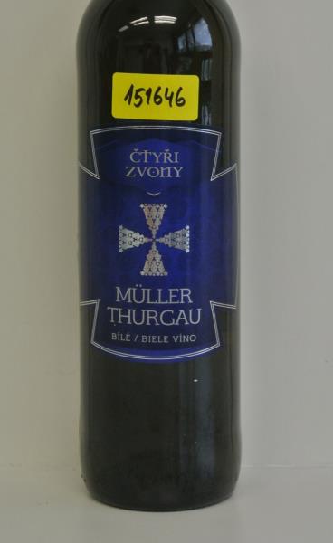Čtyři zvony, Müller Thurgau,víno bílé suché, alk.11%obj.