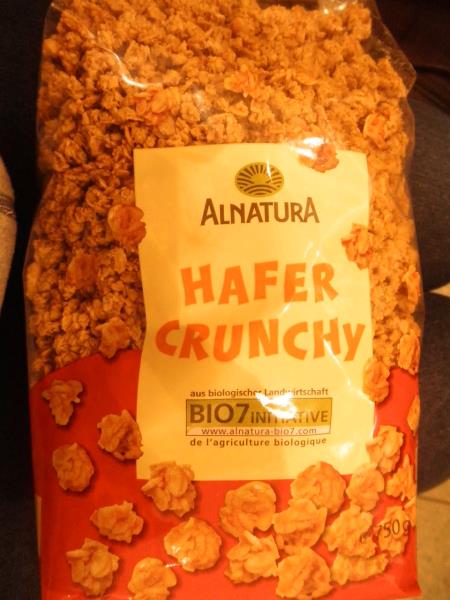 ALNATURA OVESNÉ CRUNCHY MÜSLI 750 g