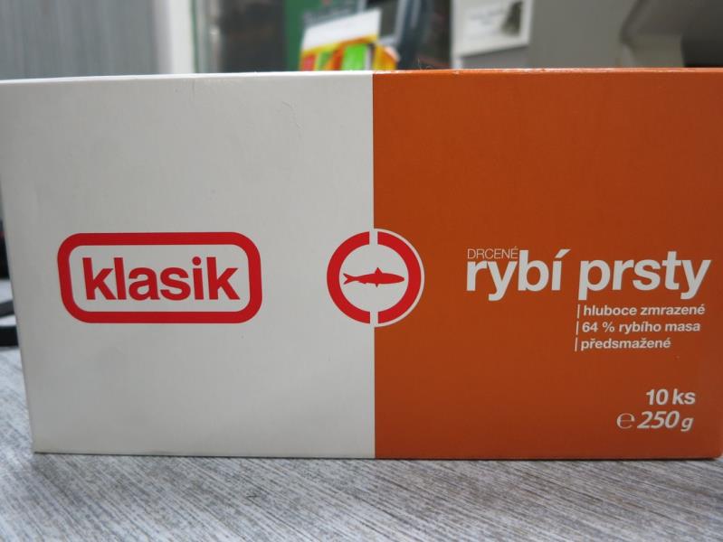 klasik drcené rybí prsty