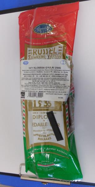 1071 KLOBÁSA GYULAI 250G