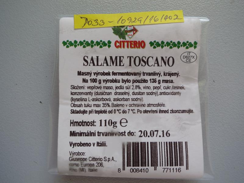 SALAME TOSCANO