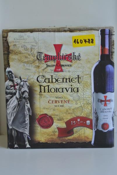 Cabernet Moravia víno červené suché, jakostní odrůdové, víno z České republiky