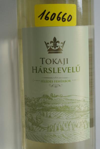 Tokaji Hárslevelü 2015, víno bílé polosladké