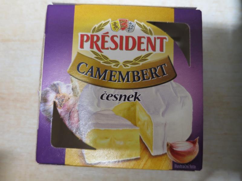 PRÉSIDENT CAMEMBERT česnek