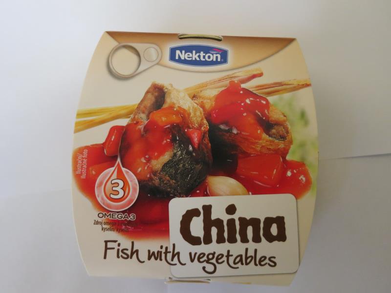 Nekton China Fish with vegetables