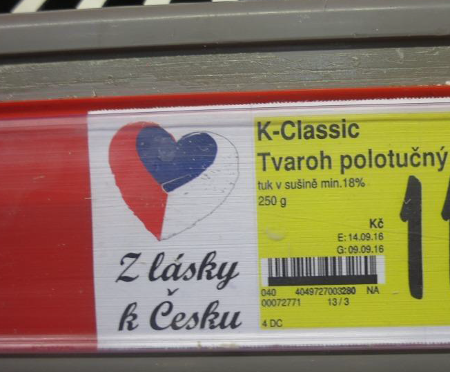 K Classic, Tvaroh 20% t.v.s. (Tvaroh polotučný)