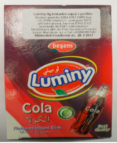 Luminy 9g Instantní nápoj v prášku - Cola