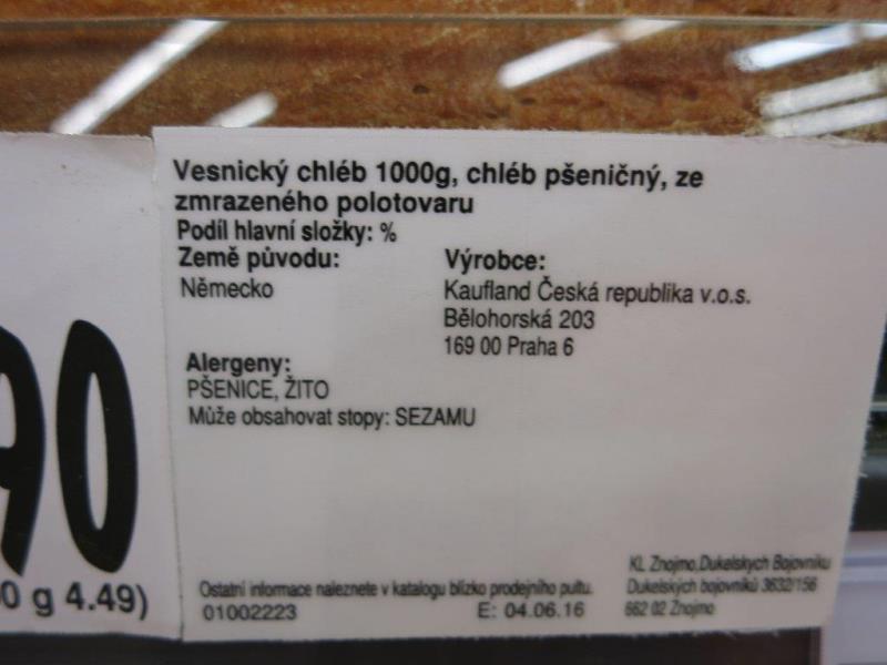 Vesnický chléb