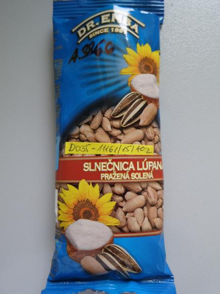 Slunečnice loupaná pražená solená