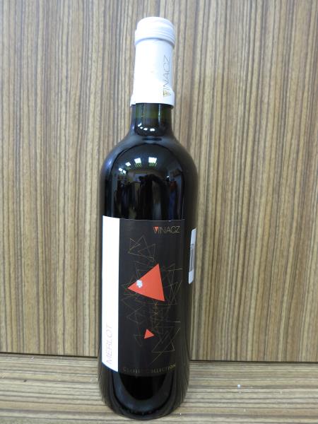 Merlot, víno červené, suché, alk. 12,5%obj., země původu Itálie