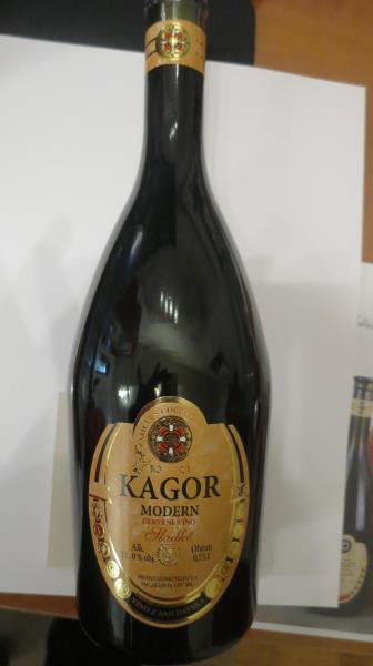 KAGOR MODERN - červené víno sladké, Alk.11,0%obj.