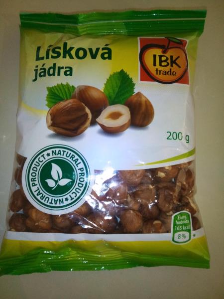 Lísková jádra IBK trade