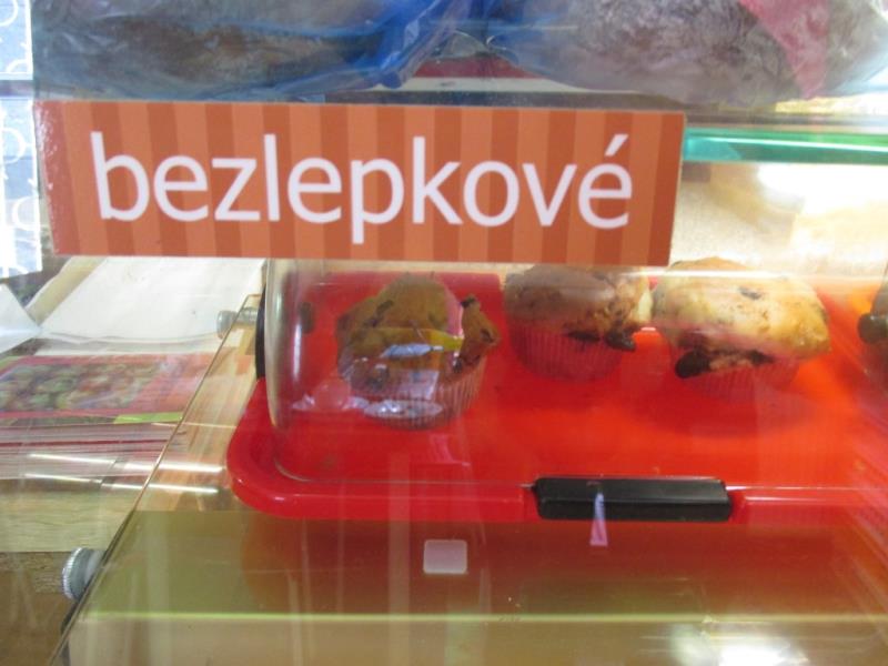 Bezlepkové muffiny borůvkové