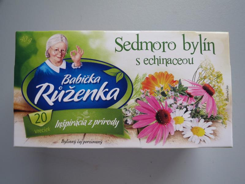 Babička Růženka Sedmero bylin s echinaceou