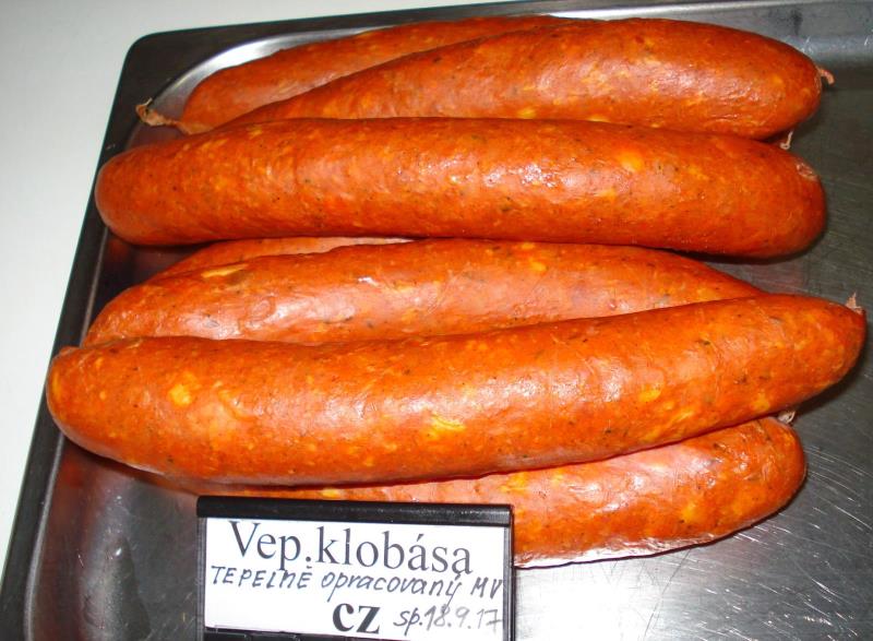 Vepřová klobása šunková