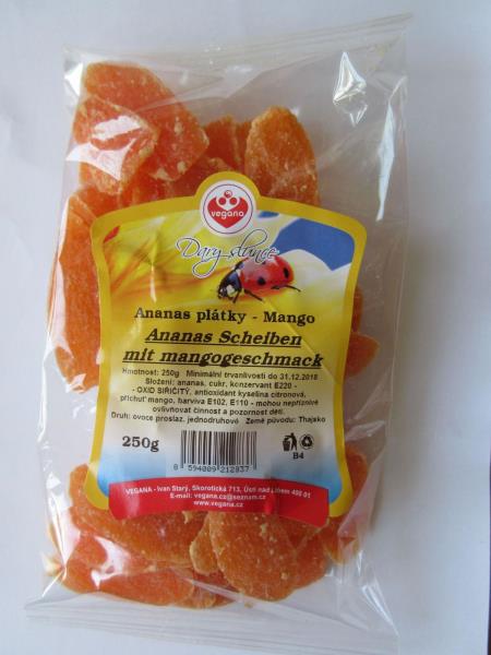 Ananas plátky Mango