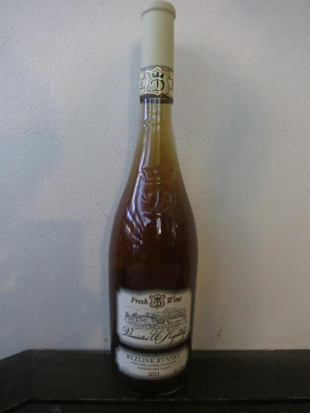 Ryzlink rýnský, víno s přívlastkem pozdní sběr, 2011, alk. 11,5 % obj., polosuché