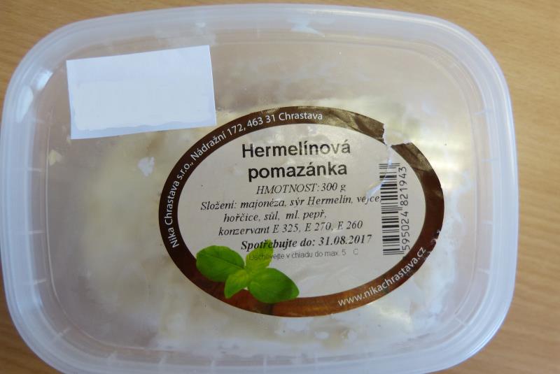 Hermelínová pomazánka