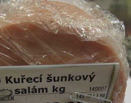 Kuřecí šunkový salám