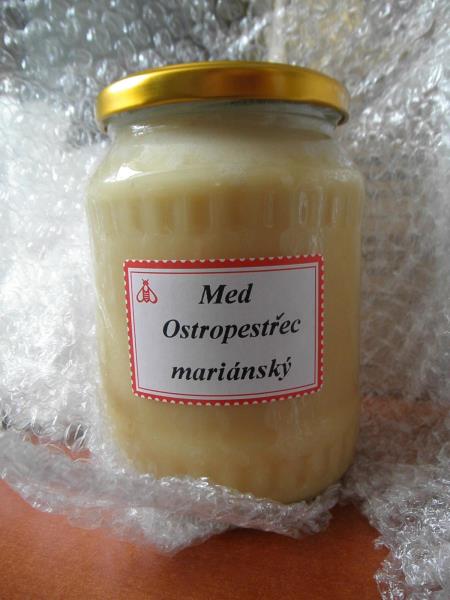 MED OSTROPESTŘEC MARIÁNSKÝ, MED KVĚTOVÝ