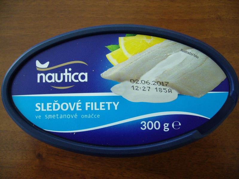 Nautica sleďové filety ve smetanové omáčce