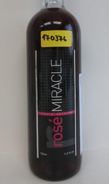 rosé MIRACLE, suché víno růžové, alk.11,0%vol.