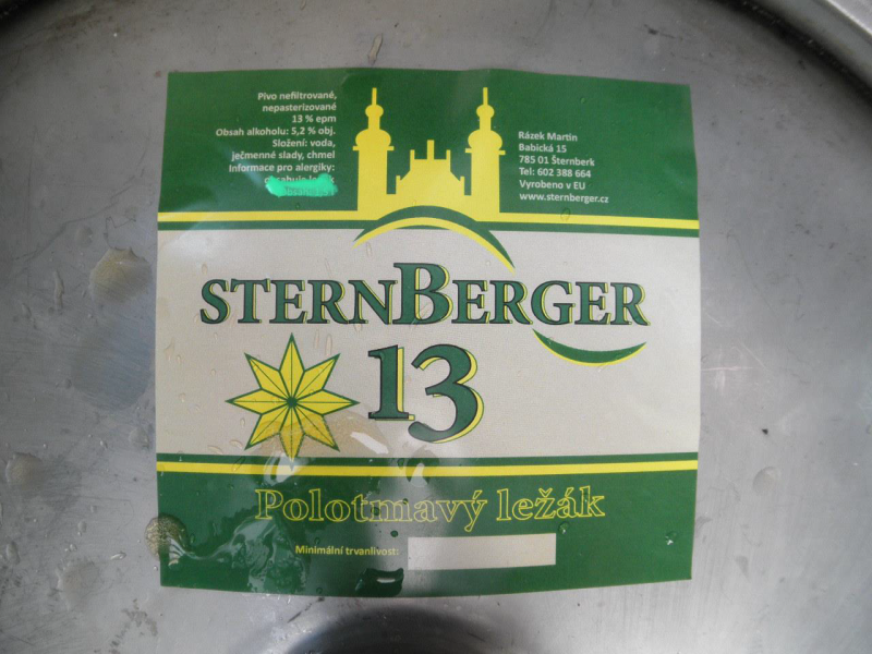 STERNBERGER 13% pivo polotmavý speciál