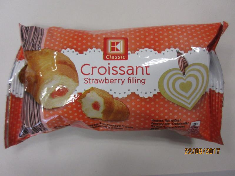 Classic Croissant Strawberry filling