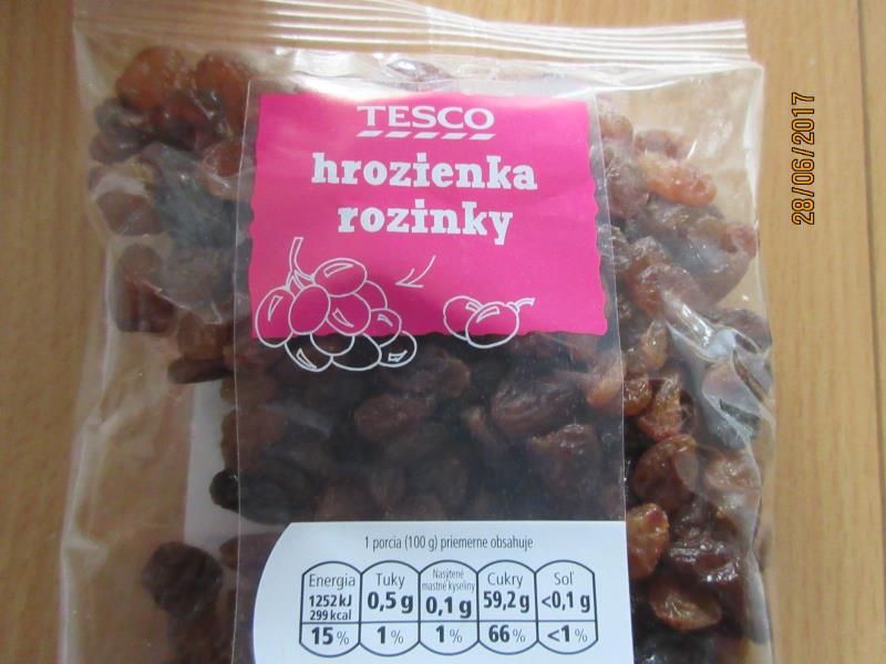 Rozinky (TESCO)