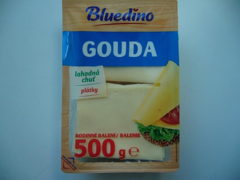 Bluedino Gouda, plátky - zrající plnotučný sýr