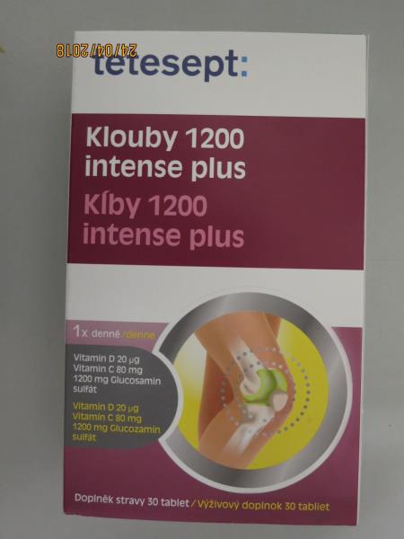 tetesept: Klouby 1200 intense plus