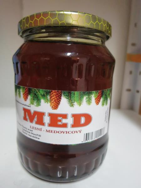 Med lesní - medovicový