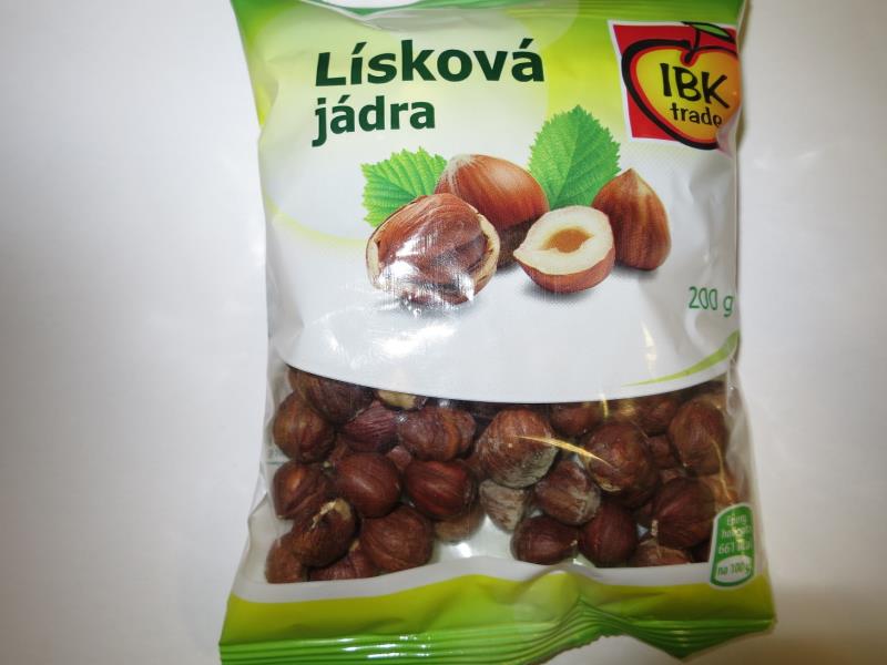 Lísková jádra IBK trade