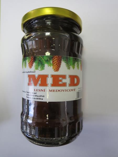 Med lesní - medovicový