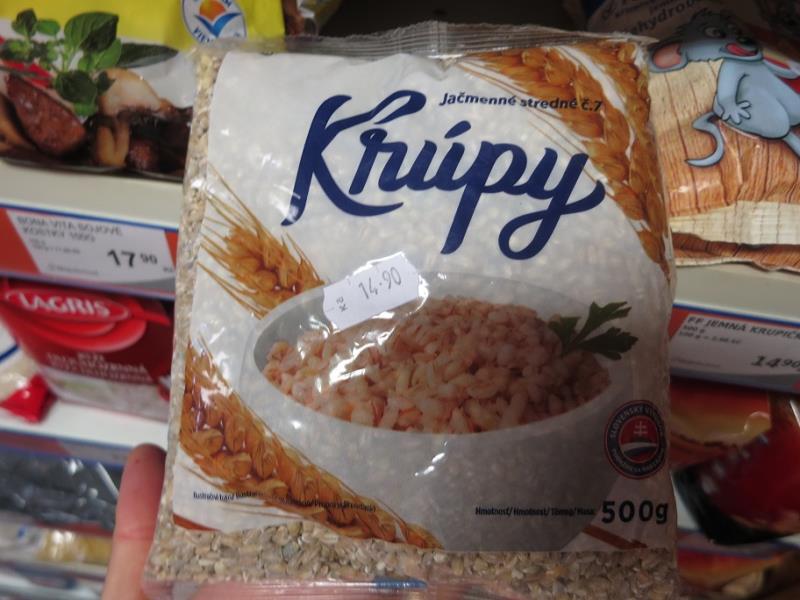 Ječné kroupy