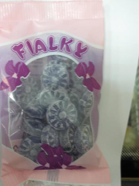 Fialky, drops