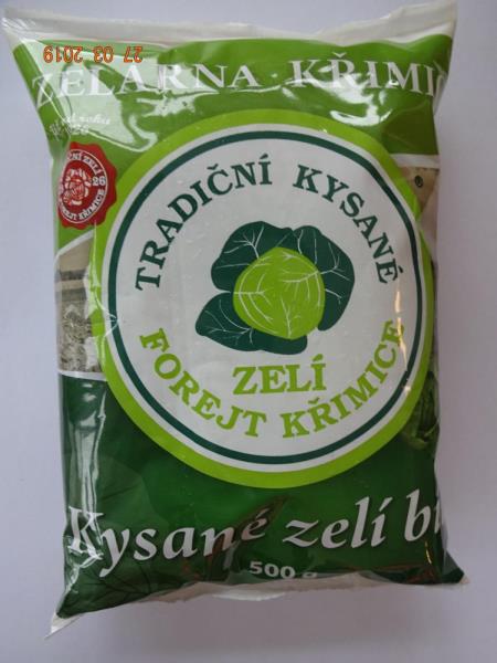 Tradiční kysané zelí bílé