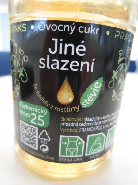 Ovocný cukr Jiné slazení se sladidly z rostliny stévie