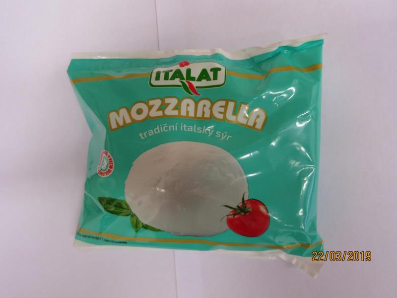 MOZZARELLA tradiční italský sýr, ITALAT, 200g