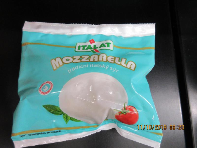 ITALAT MOZZARELLA tradiční italský sýr - pařený nezrající sýr, v mírně slaném nálevu, polotučný