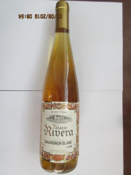 Sauvignon Blanc Palacio de RIVERA, Bílé suché víno, Alkohol: 12% obj., Země původu: Španělsko