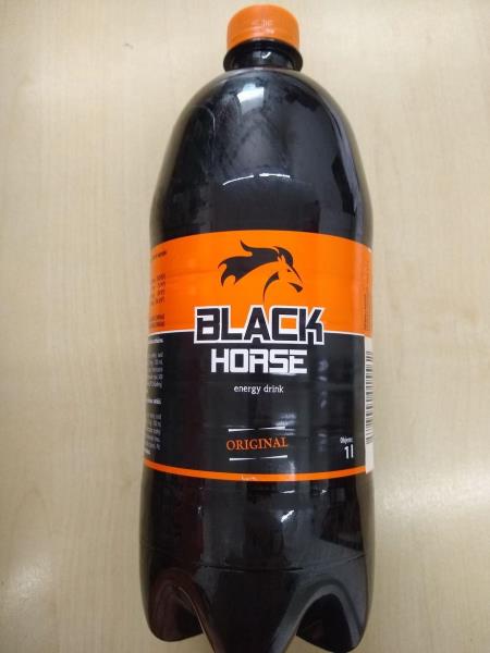 "BLACK HORSE energy drink, ORIGINAL" 