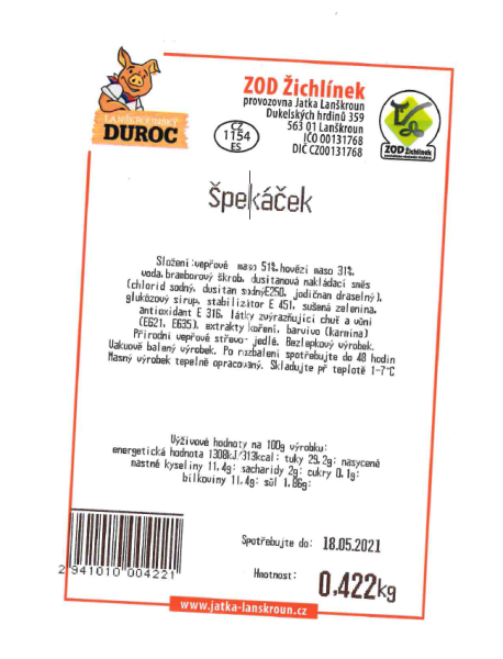 špekáček