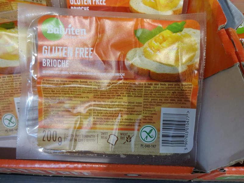 Balviten gluten free BRIOCHE